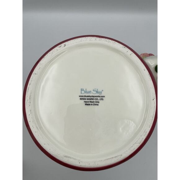 Hello Kitty Blue Sky Clayworks Ceramic Birthday Cake Canister Jar NWT - Picture 10 of 11